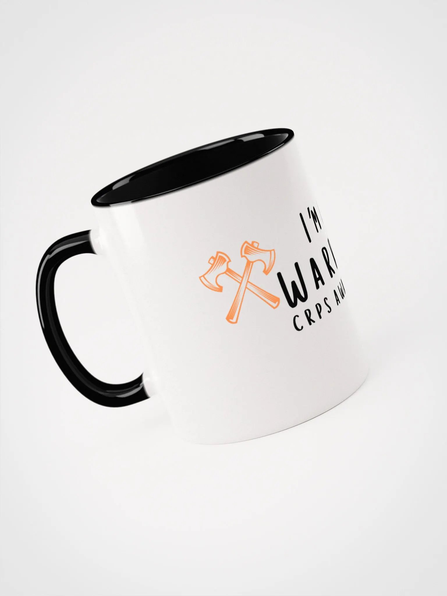 I'm a Warrior CRPS Awareness Mug - Choose Your Color (Masculine Design) product image (4)