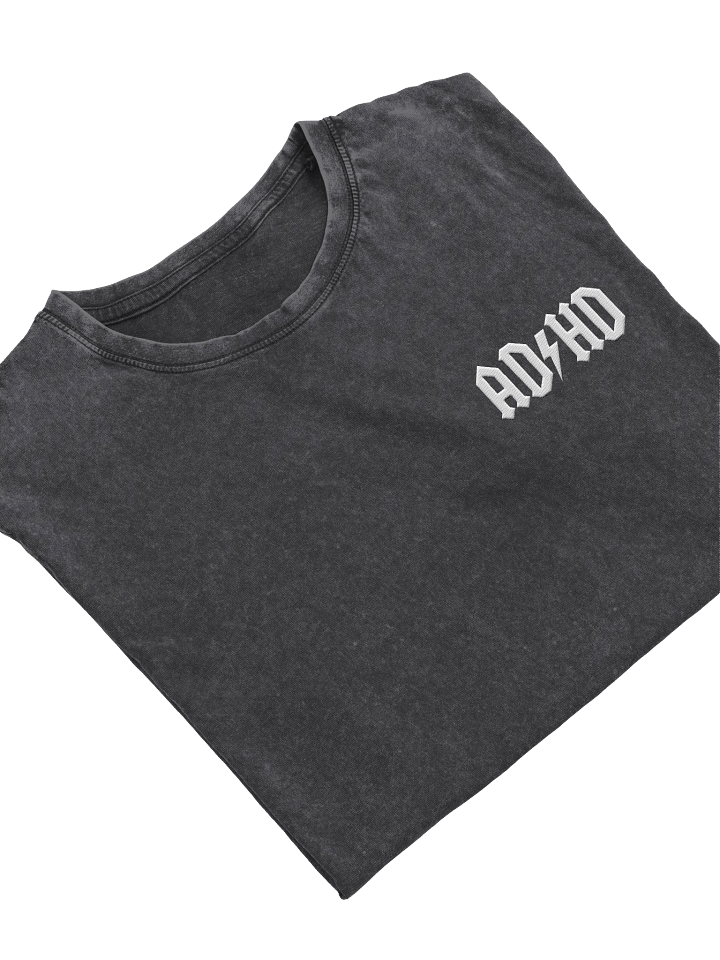 AD/HD Embroidered Denim Tee product image (1)