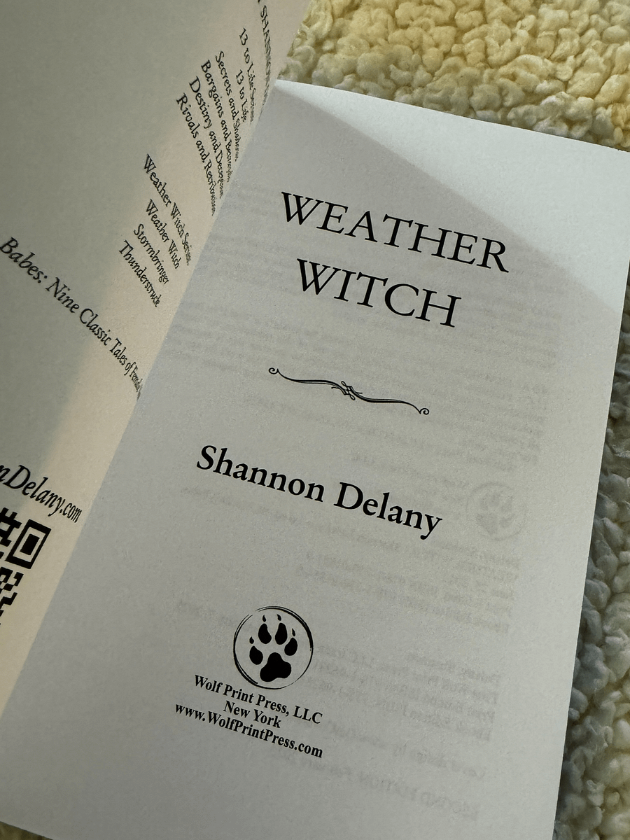 Special Limited Edition OG WEATHER WITCH with Electric Blue Page Edges product image (6)