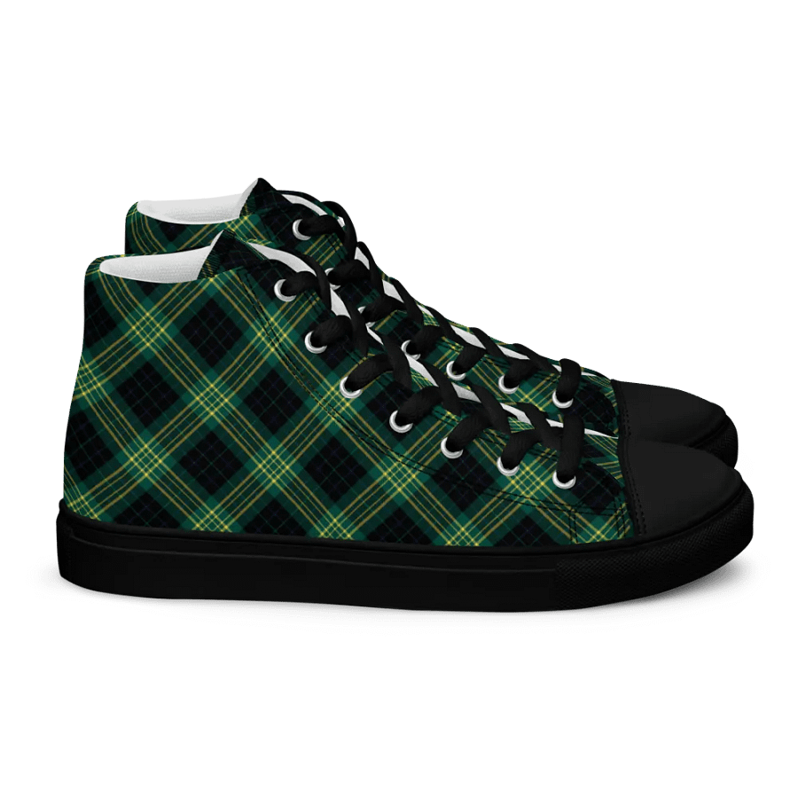 Fitzpatrick Hunting Tartan Men's High Top Shoes product image (3)