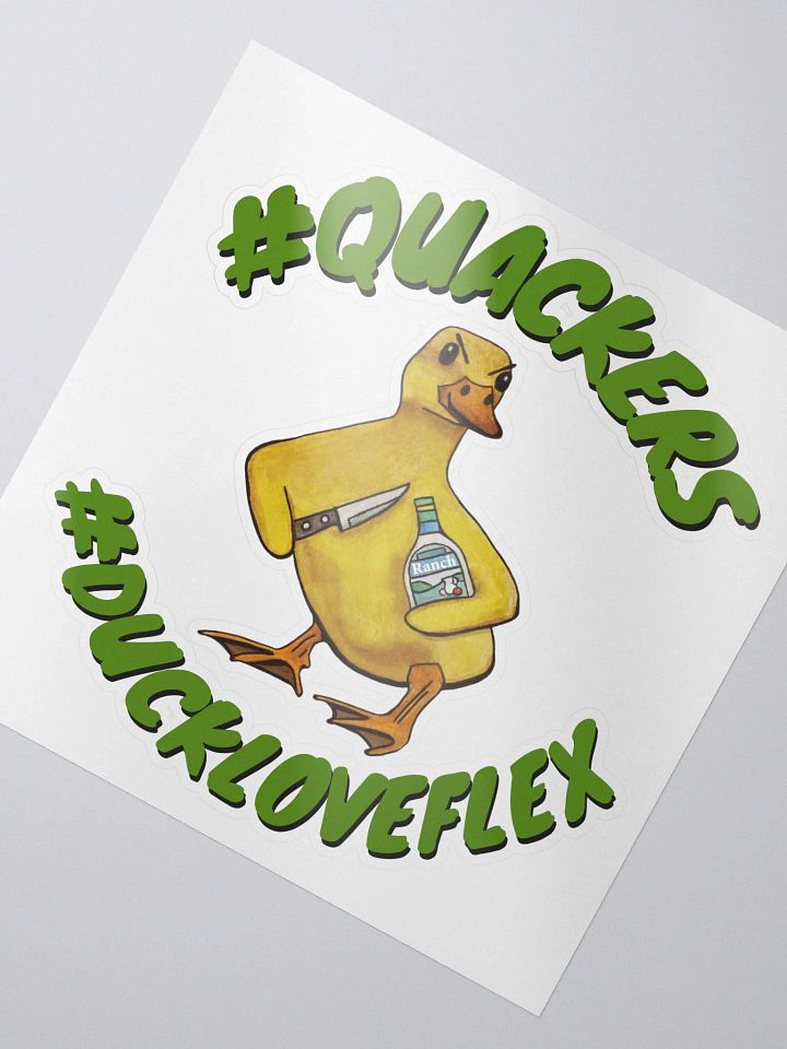 Quackers Cut Stickers 1 product image (2)