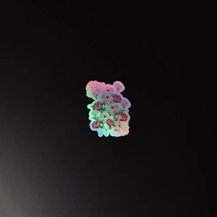 Blossom Hues Holographic Sticker Set product image (4)