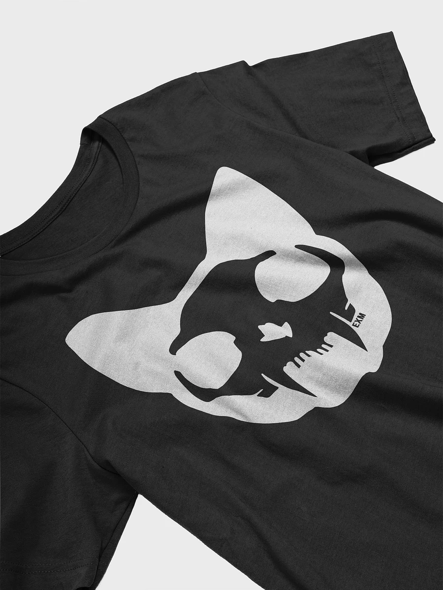 Cat Skull (White on Black - Bella) product image (3)