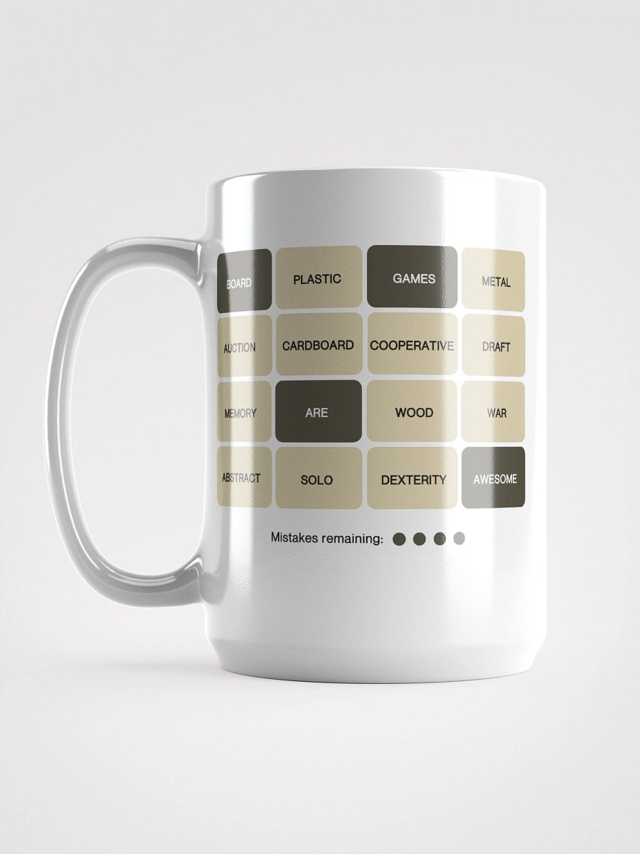 Connections Board Gamer Mug product image (5)