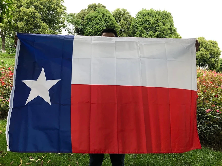 Texas flag double side polyester (3' x 5') - Lone Star Flag product image (2)