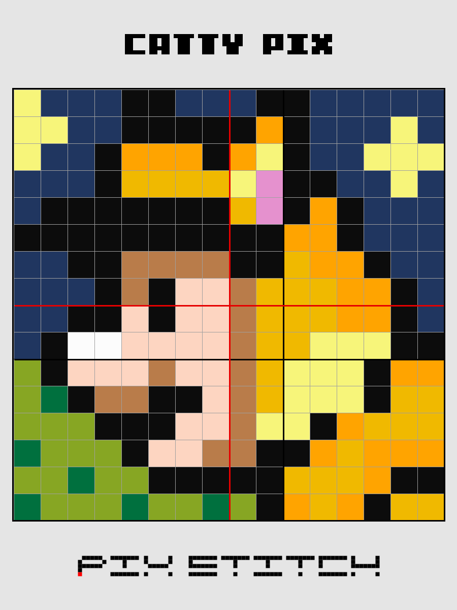 Catty Pix Pixel Art product image (2)