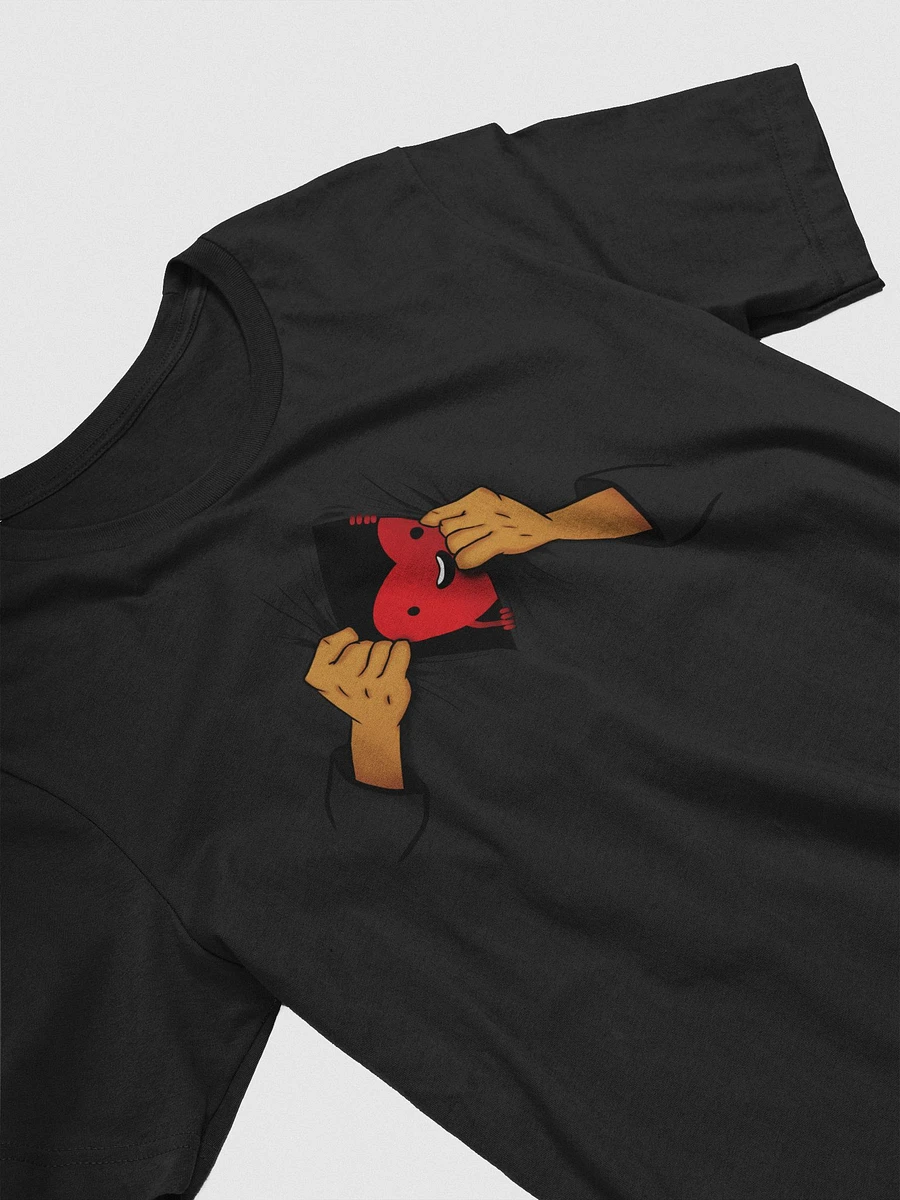 Hello Heart - Black Shirt + Brown Skin Tone product image (3)