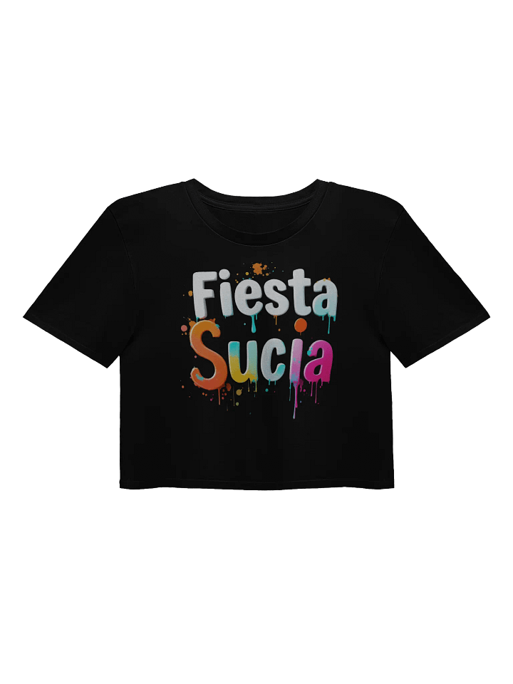 Fiesta Sucia Splatter Crop Top product image (6)