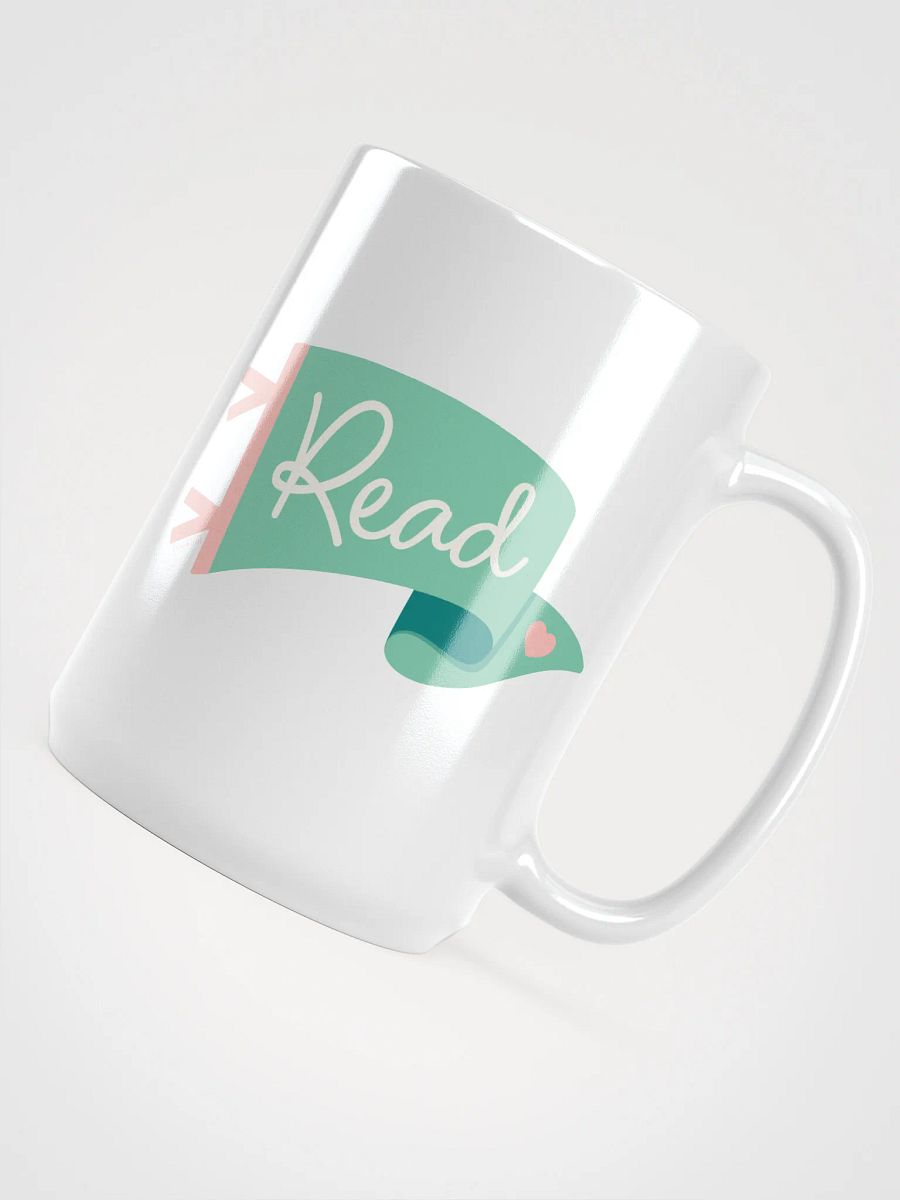 Go Team...Read! Mint Pennant Mug product image (4)