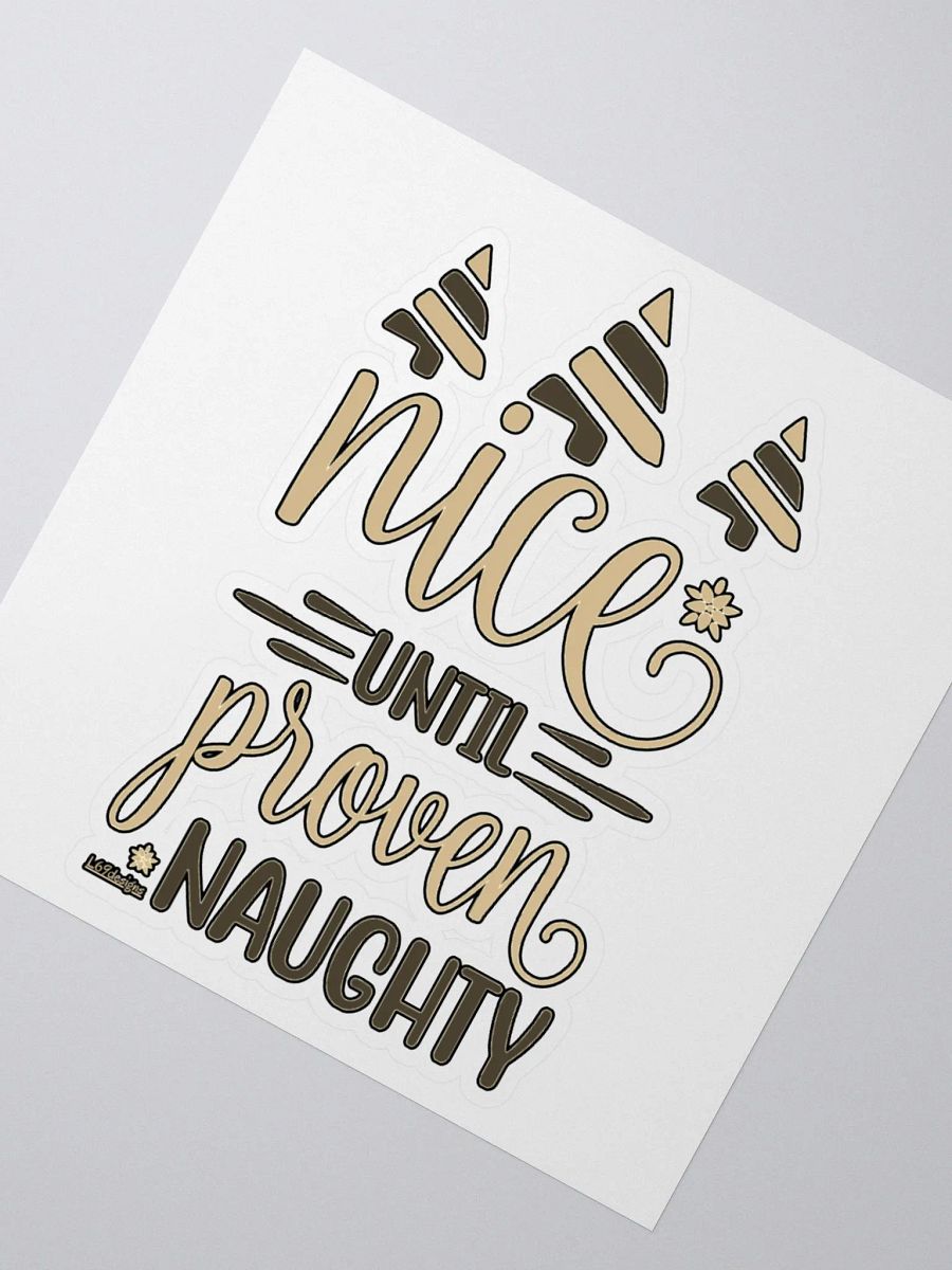 NICE UNTIL PROVEN NAUGHTY product image (5)