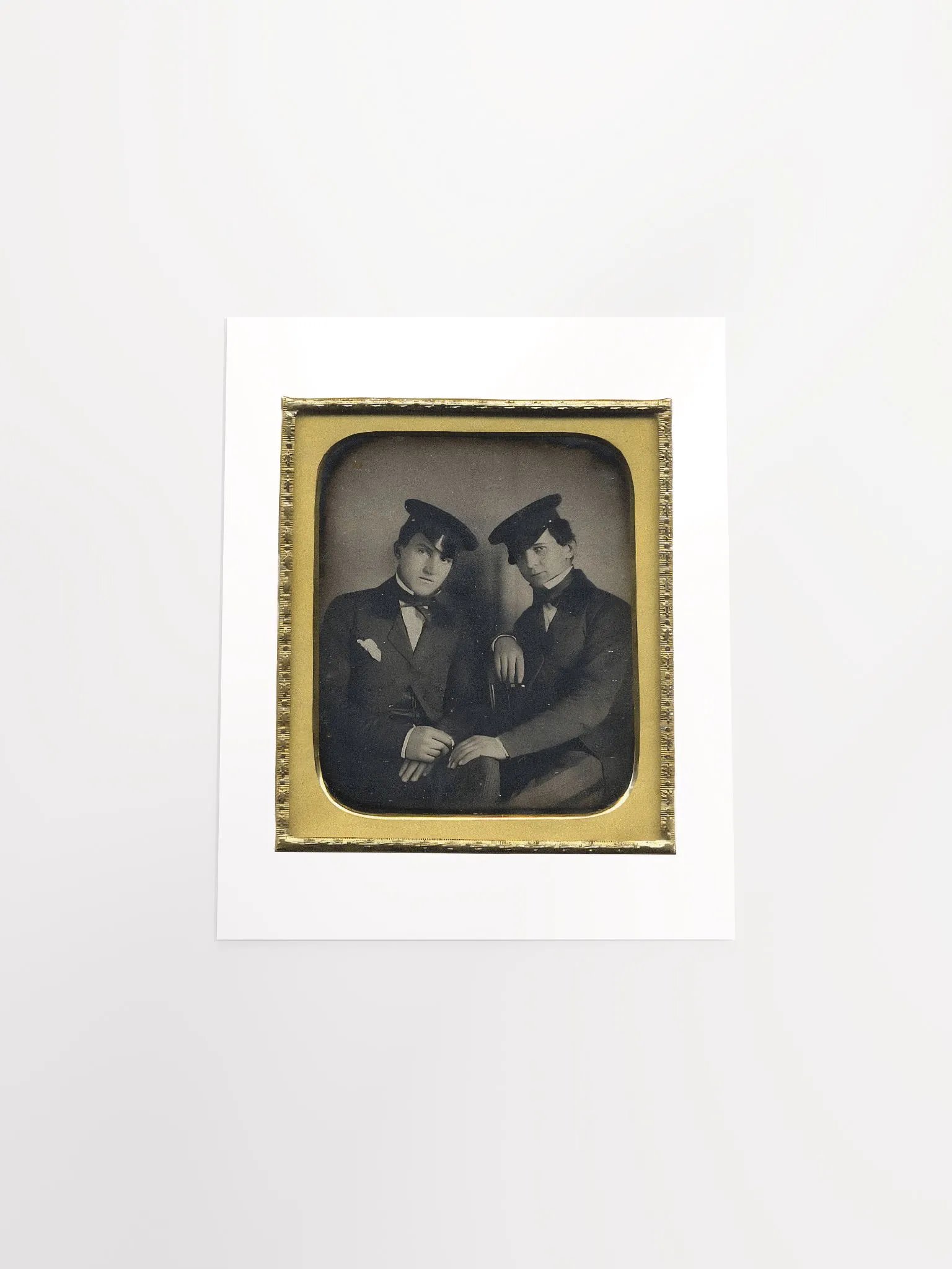 Two Gents in Caps - Print product image (4)