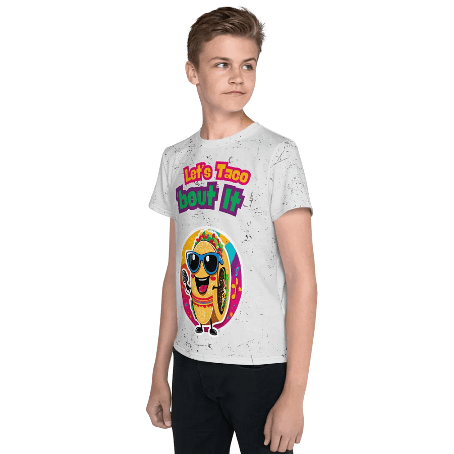 Taco 'bout Beats Youth T-Shirt product image (3)