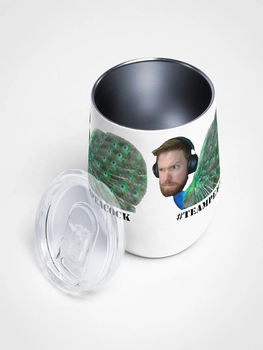 #TeamPeacock Wine Tumbler product image (3)