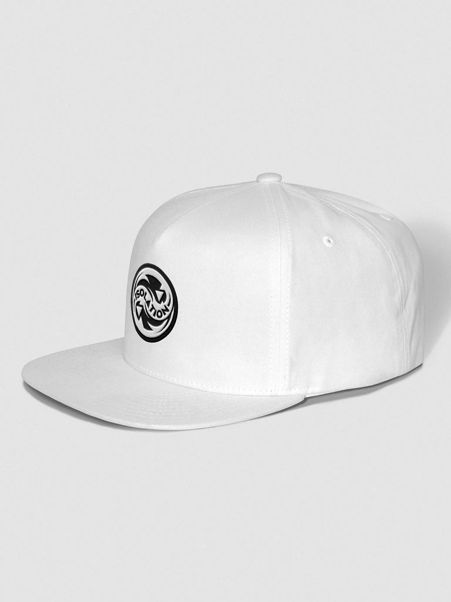 ISOL▲TION — 2024 LOGO — SNAPBACK — B&W product image (3)