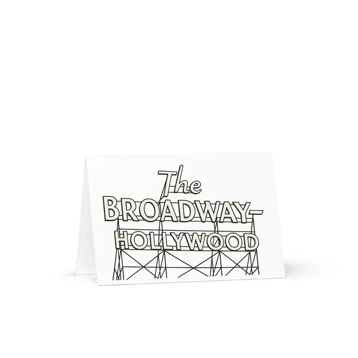 The Broadway Hollywood Sign product image (1)