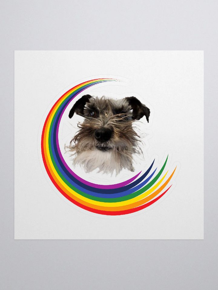 Duck Rainbow Swoosh Sticker product image (3)