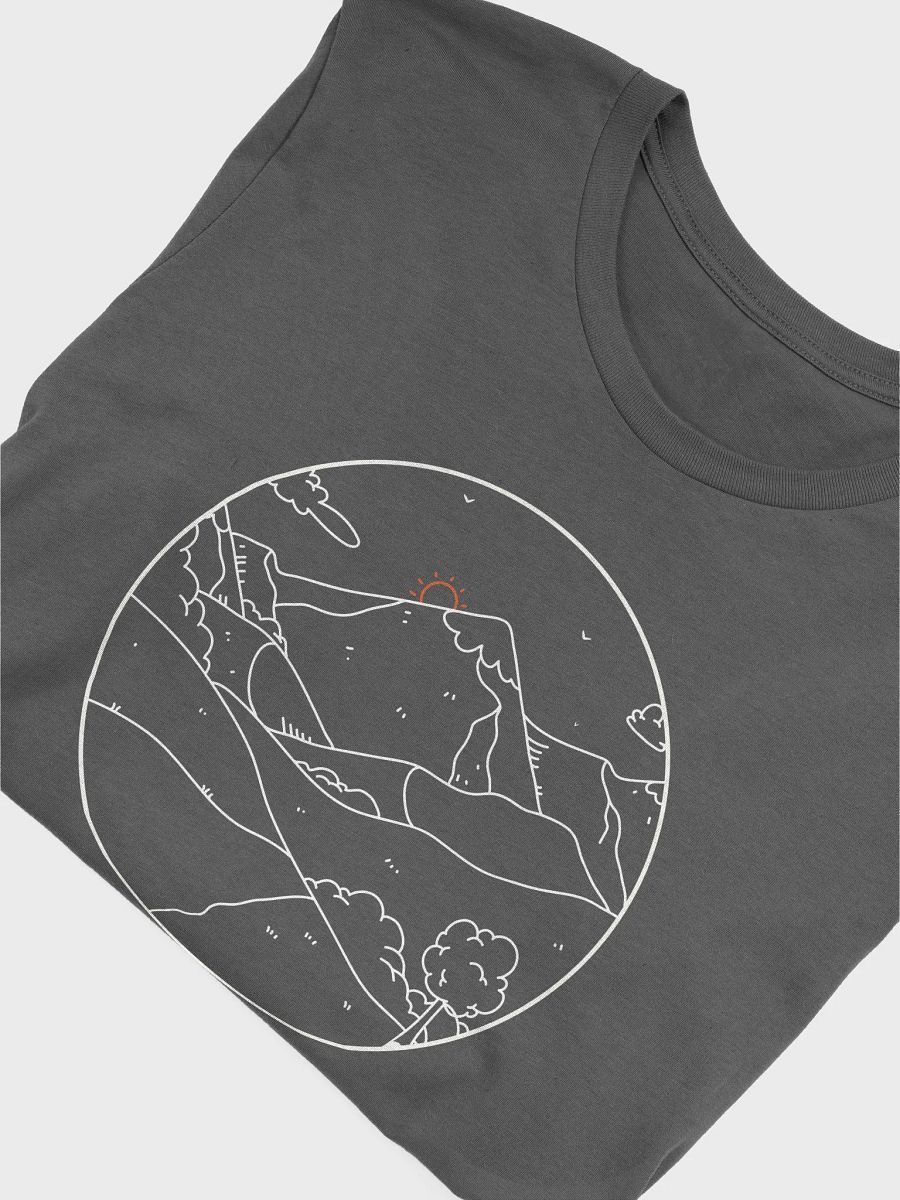 Mountain Scenery Line Art Graphic T-Shirt product image (28)