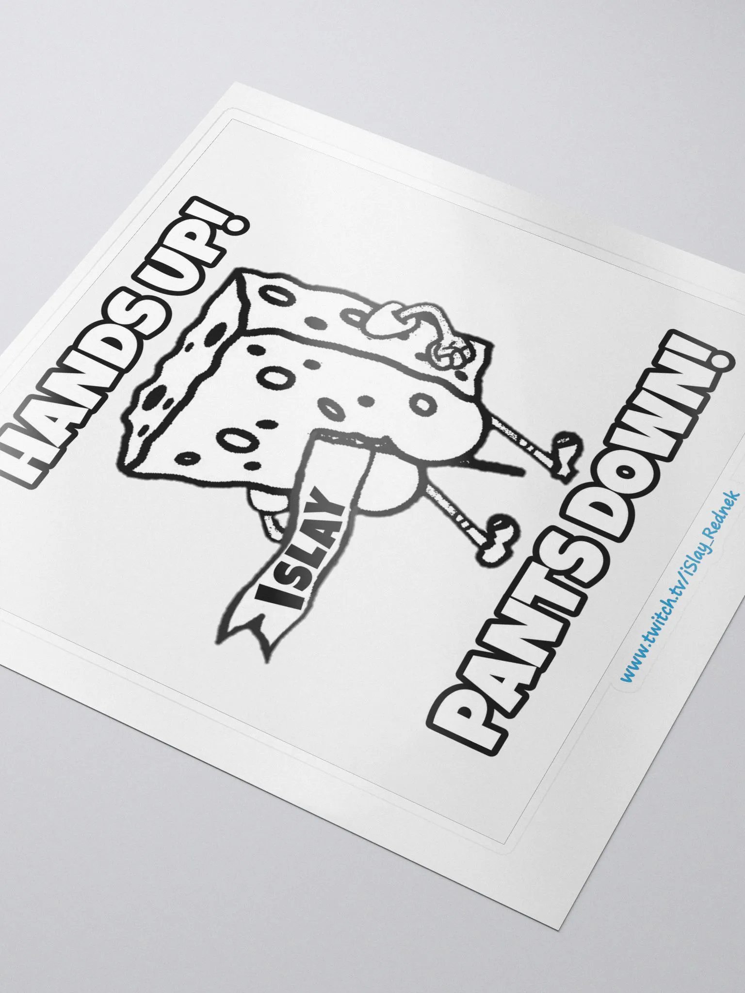 hands up sticker product image (3)