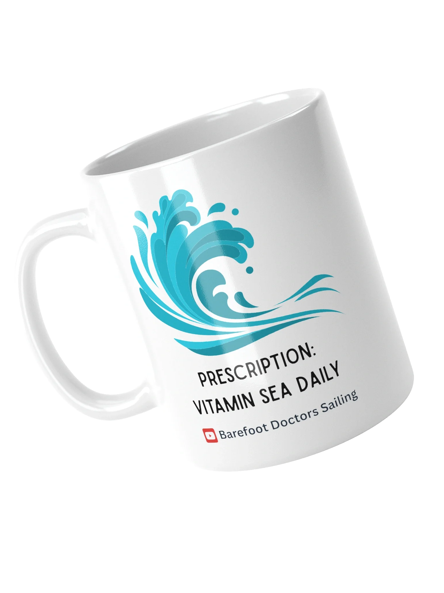 Turquoise Waves Motion Mug product image (11)