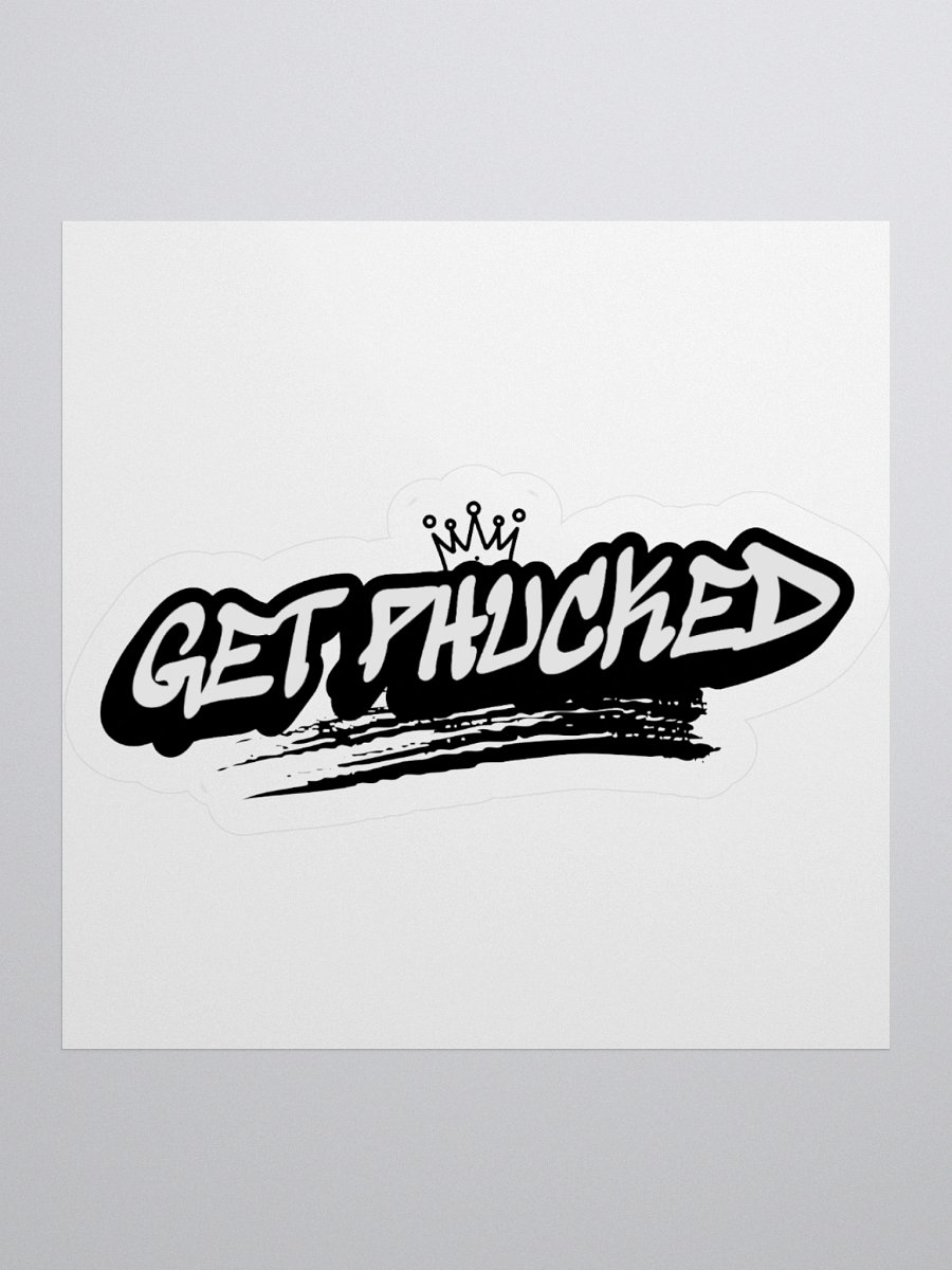 GET PHUCKED' Kiss Cut Stickers product image (1)