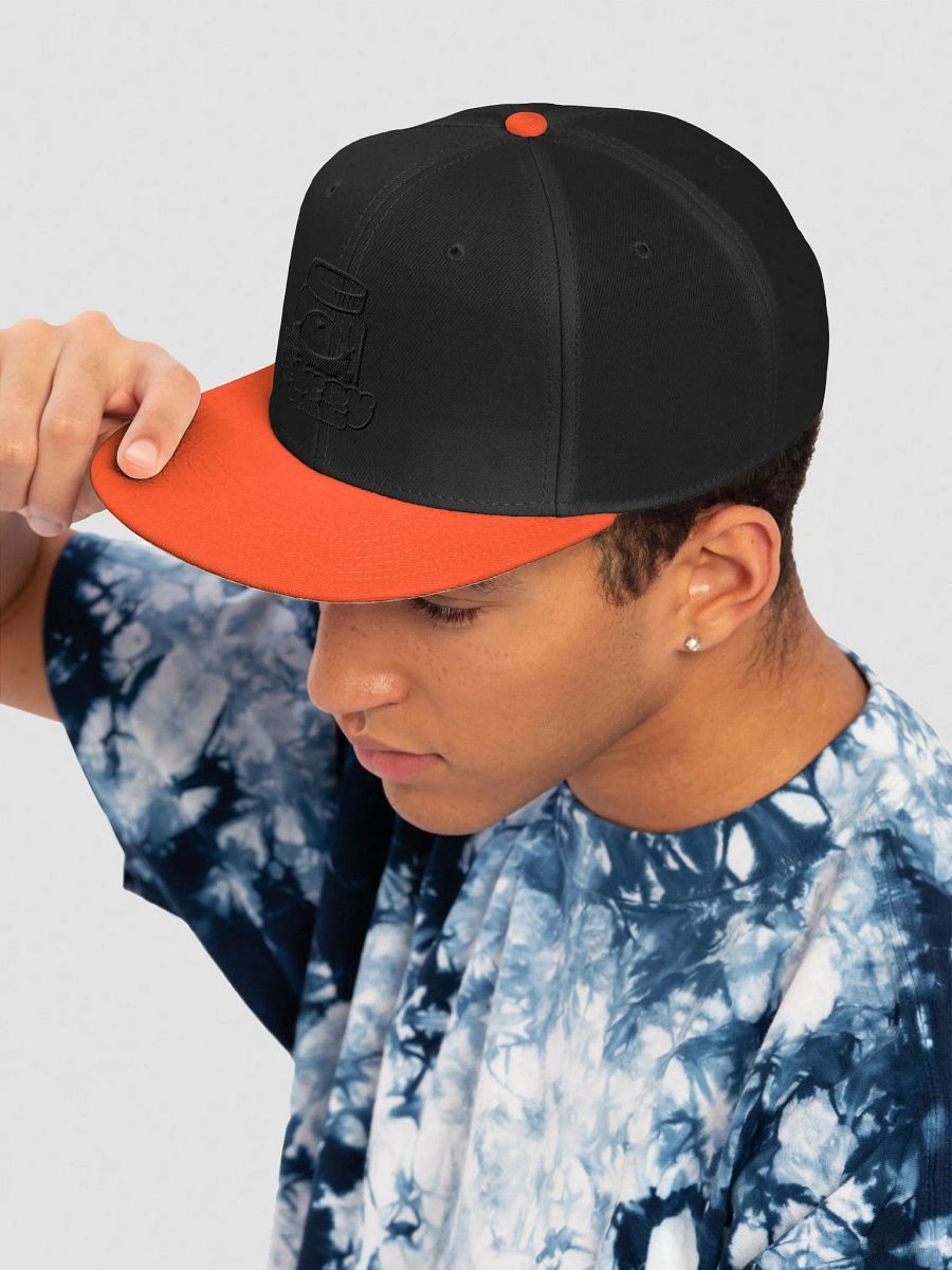 Full Logo Black - Otto Wool Blend Snapback Cap product image (7)