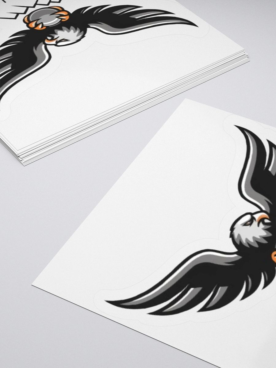 Majestic Eagle Vinyl Sticker - Nature-Inspired Design product image (12)