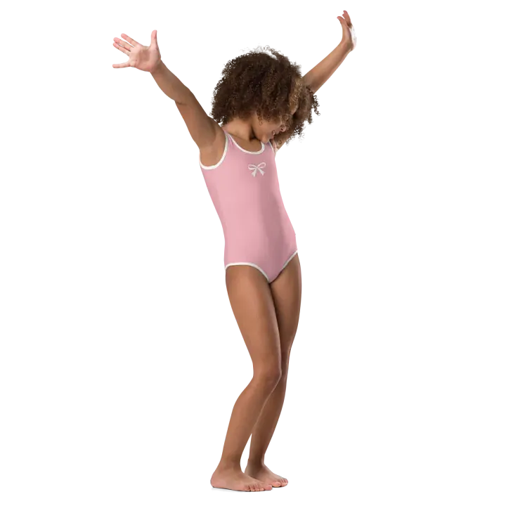 Light Summer Pink Kids Swimsuit product image (2)