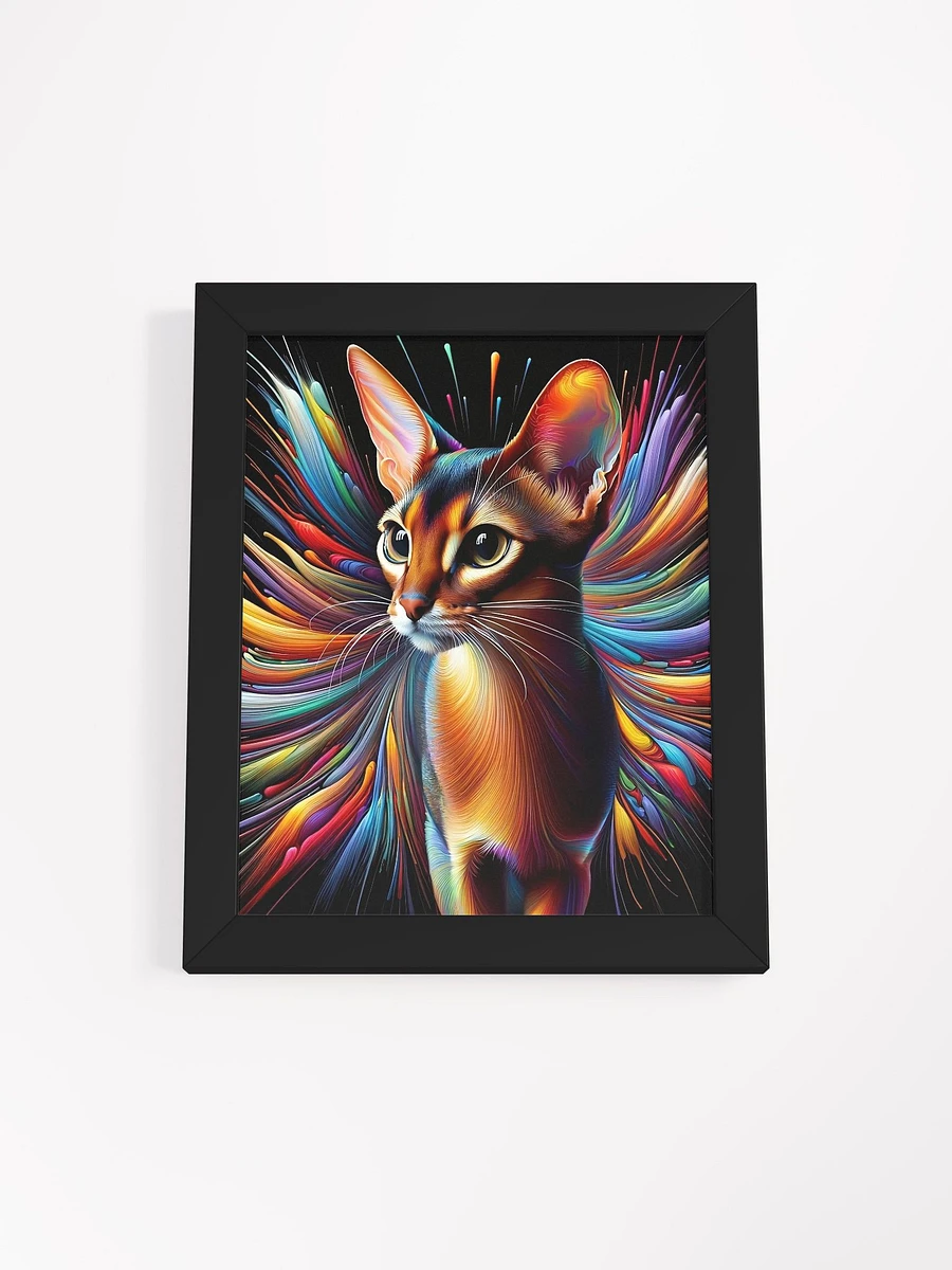 Framed High-Quality Matte Poster (in): Abyssinian 2 product image (1)