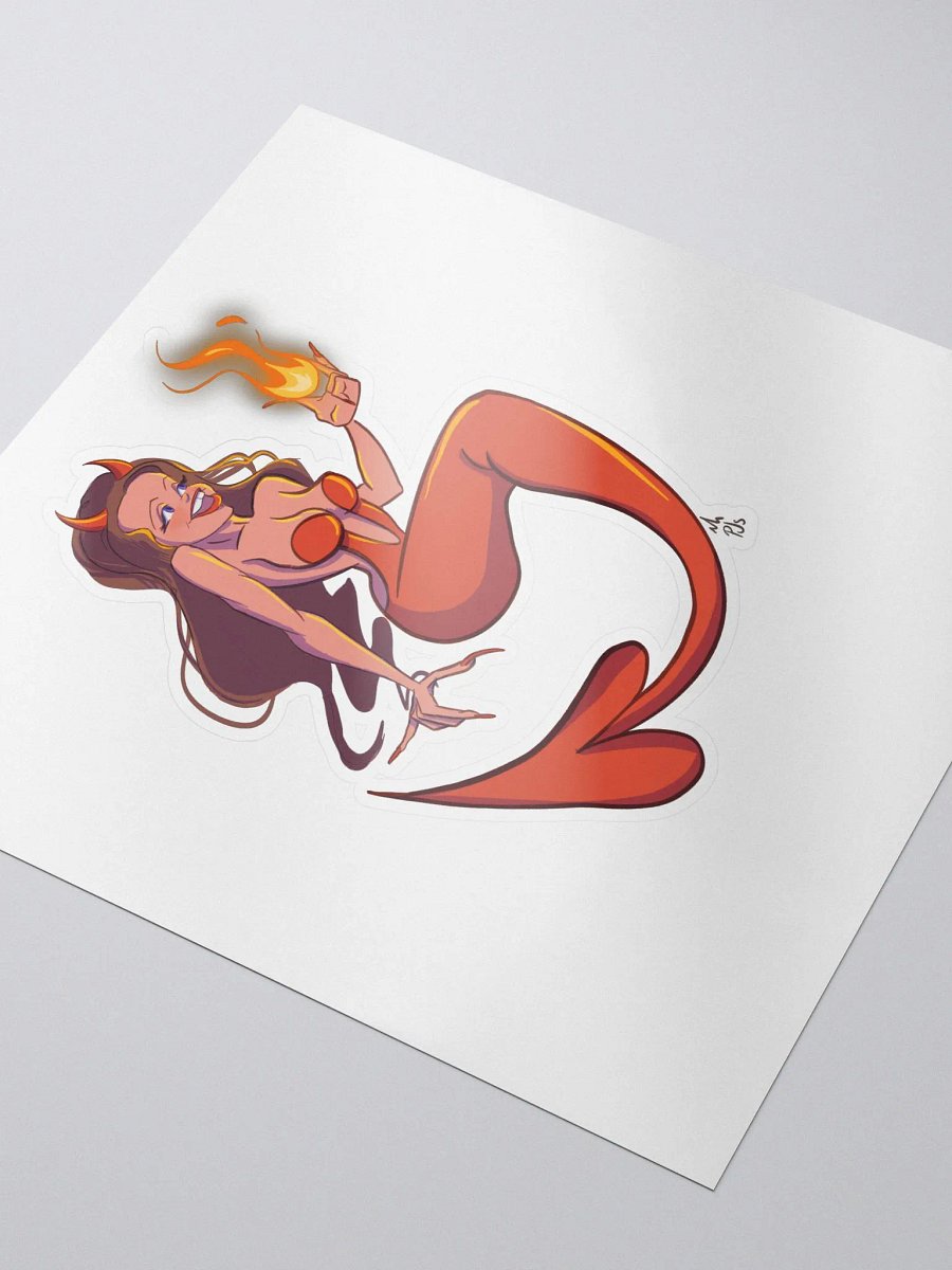 Mermaid Devil Sticker product image (3)