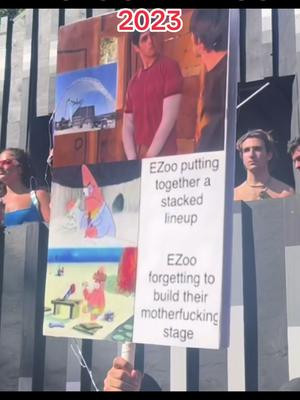 Best sign at Ezoo 2023 #ezoo #ezoocancelled #ezoonewyork #raveslave 
