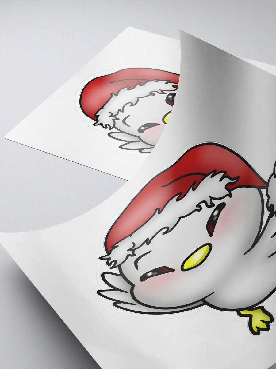 Santa Chicken Sticker product image (4)