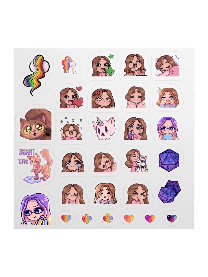 IRL Emote Stickers! product image (1)
