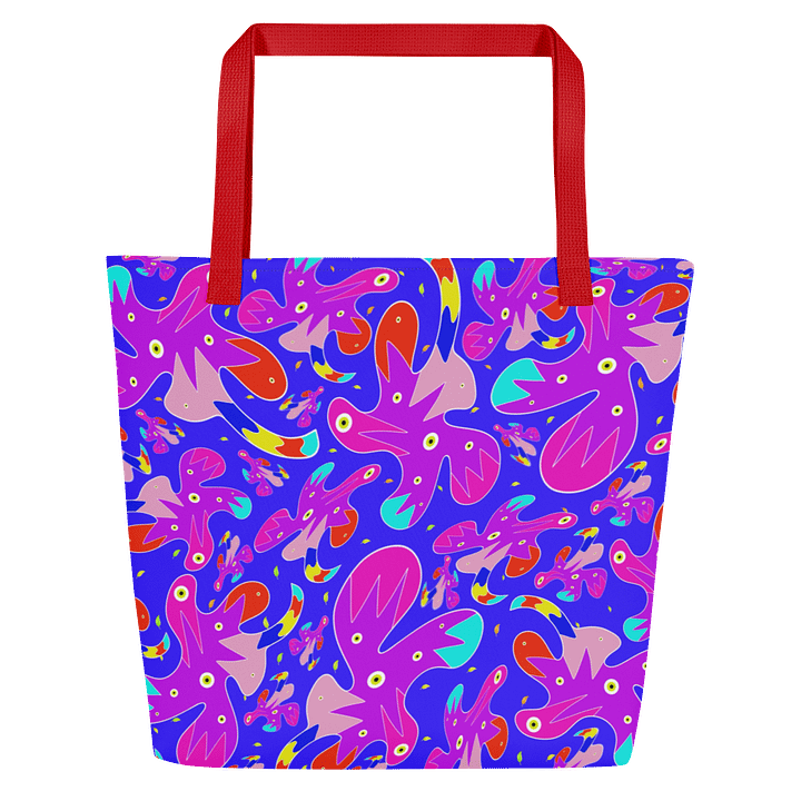 Vibrant Amoeba All-Over Tote product image (1)