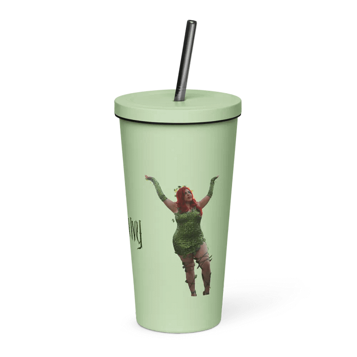 Poison Ivy Insulated Tumbler w/ Straw product image (1)