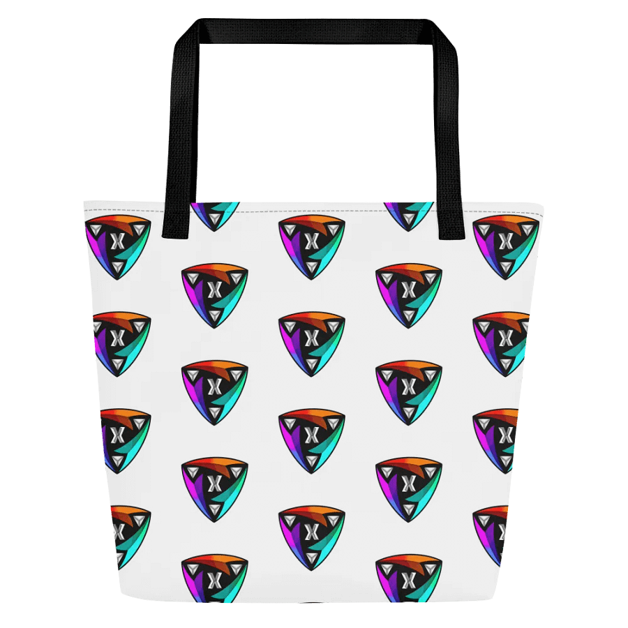PriismX Patterned White Tote product image (2)