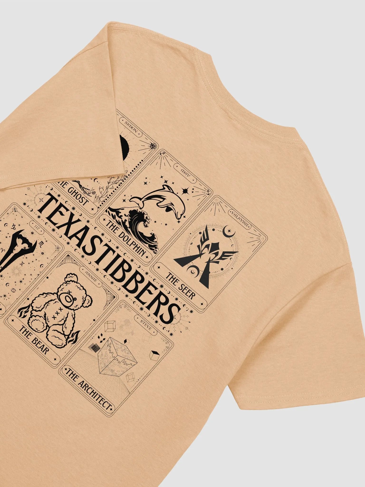 Tibbers Tarot - TShirt Dark Print (On Back) product image (4)
