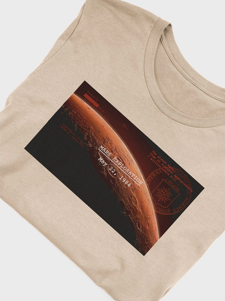 CIA Mars Exploration Document Unclassified T-Shirt product image (7)