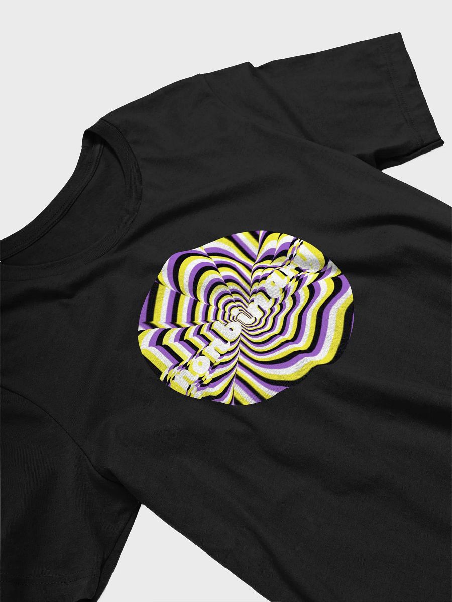 swirly nonbinary t-shirt product image (3)