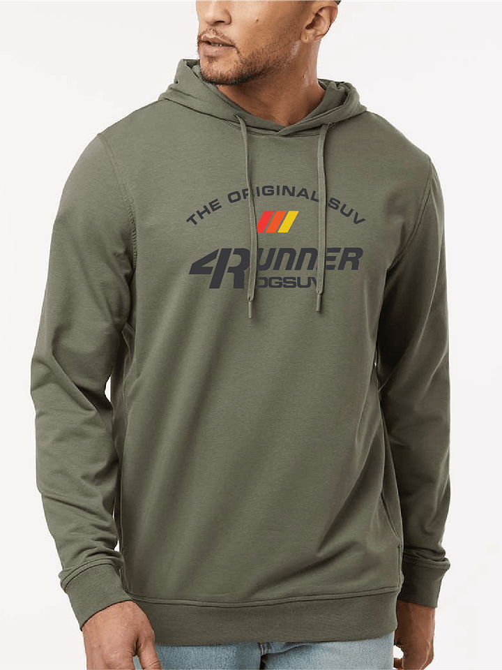 Simple Unisex Premium Hoodie - Olive/Black product image (1)