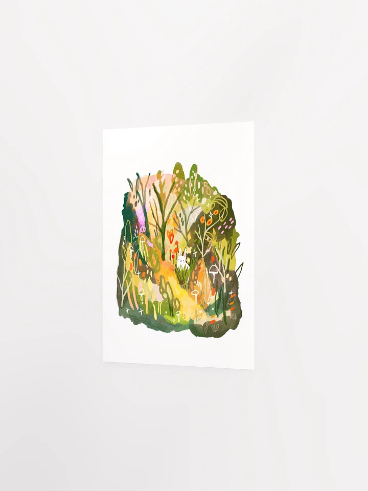 Bunny in the Grass Art Print product image (2)