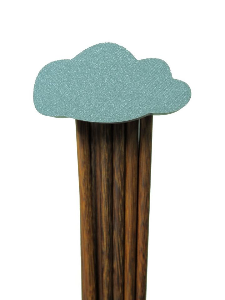 【free shipping】Original design cloud shape chopstick storage rack product image (1)