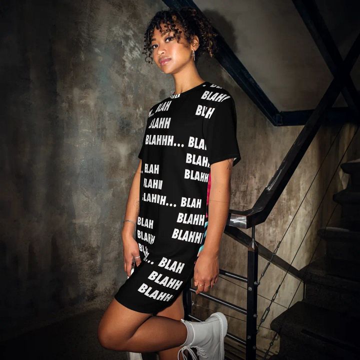 Blahh Tshirt Dress product image (1)