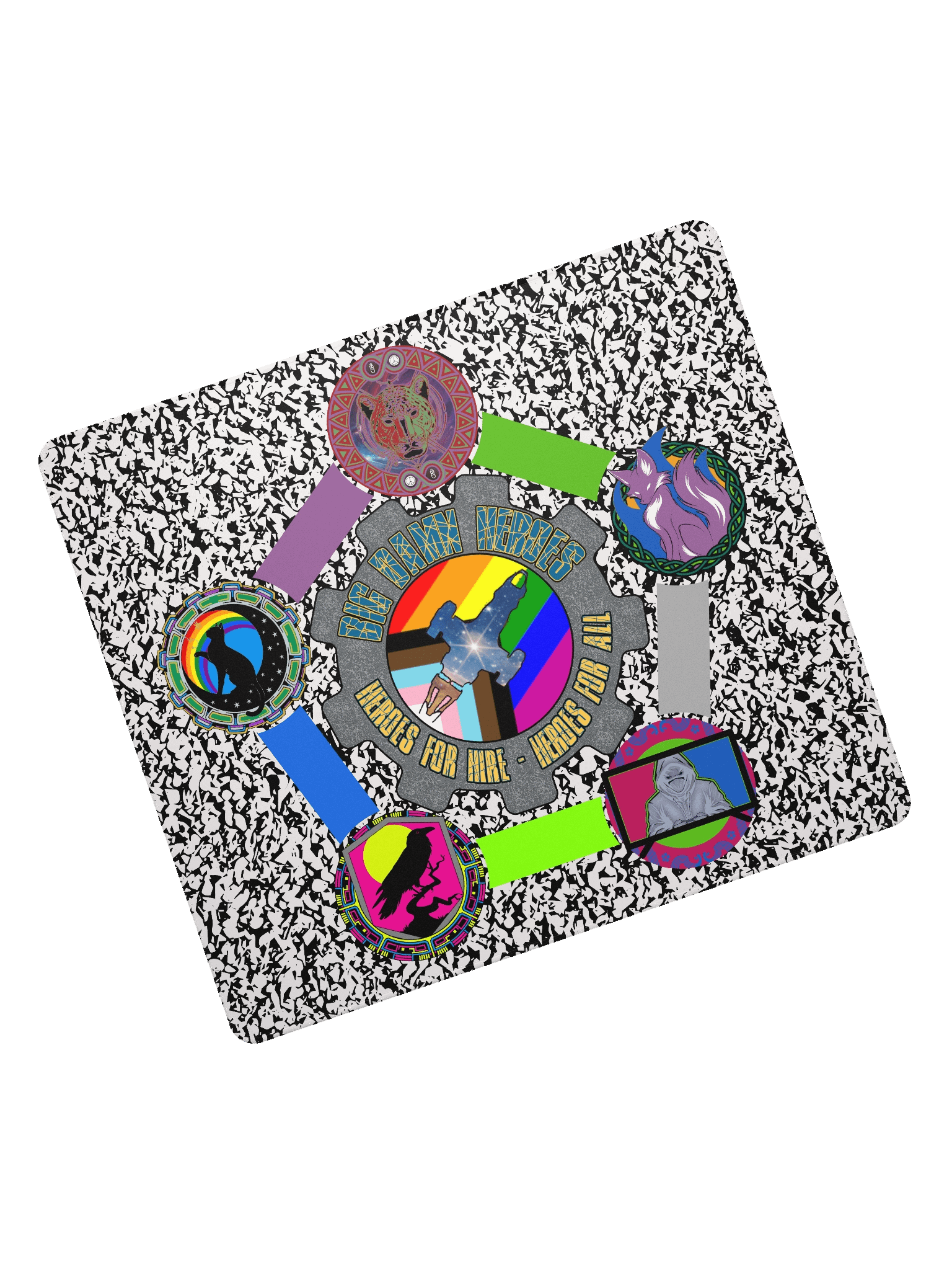 Big Damn Heroes Gaming Mouse Pad product image (7)