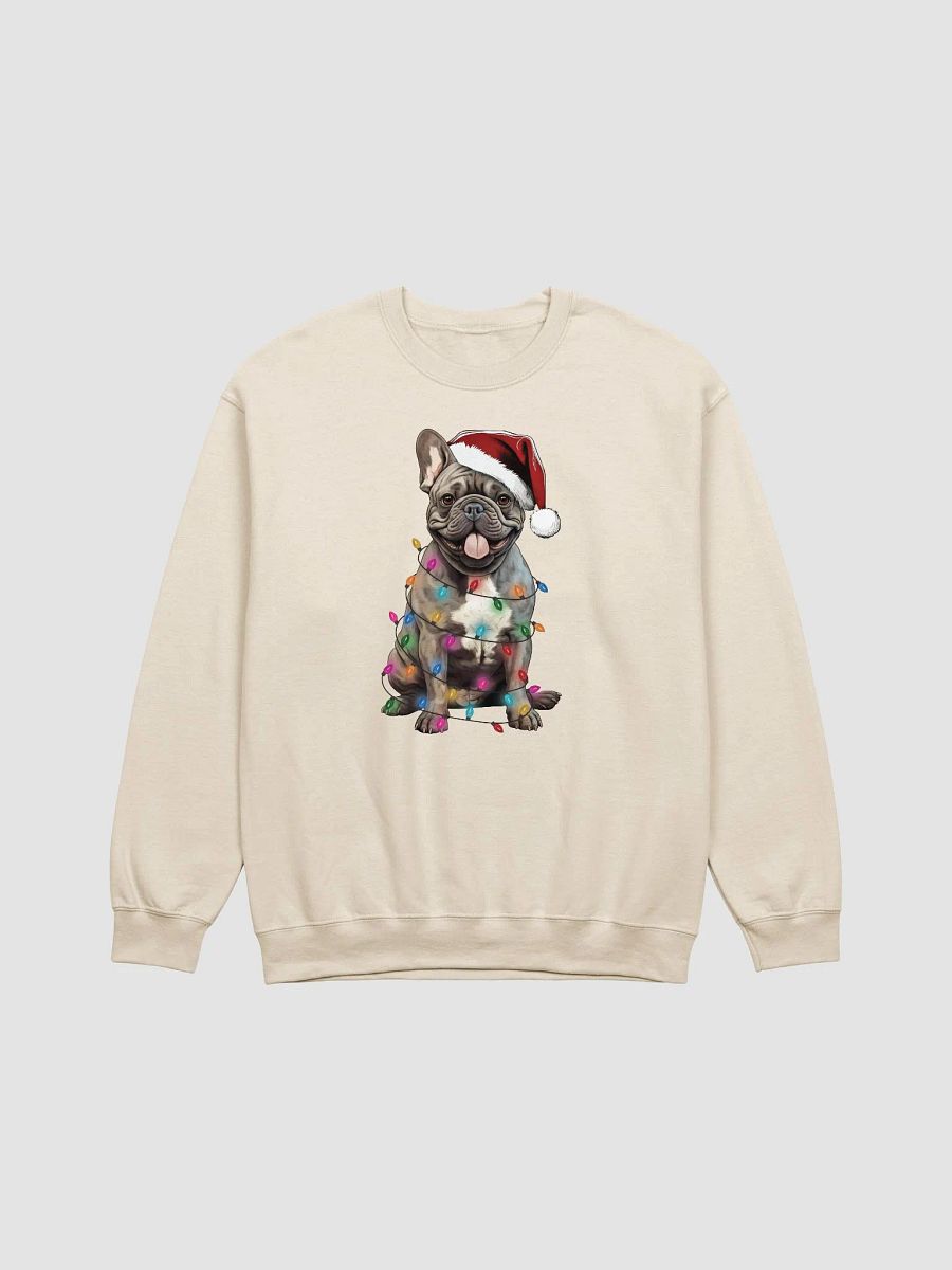 Funny French Bulldog(Brindle) Christmas Sweatshirt for Frenchie Paw-rents product image (18)