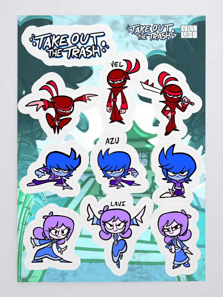 Take Out The Trash Sticker Sheet product image (2)