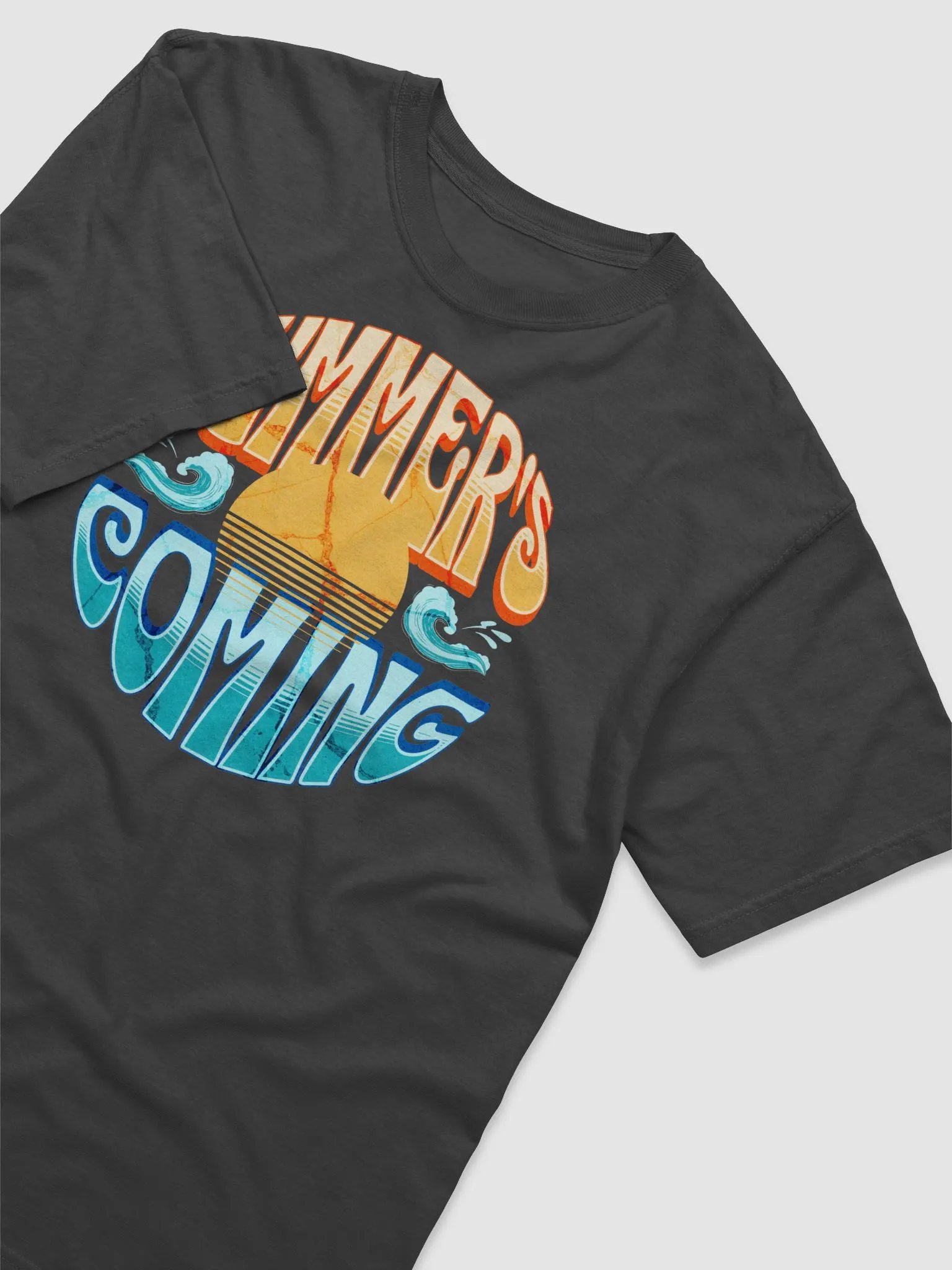 Sunset Waves Summer Tee product image (2)