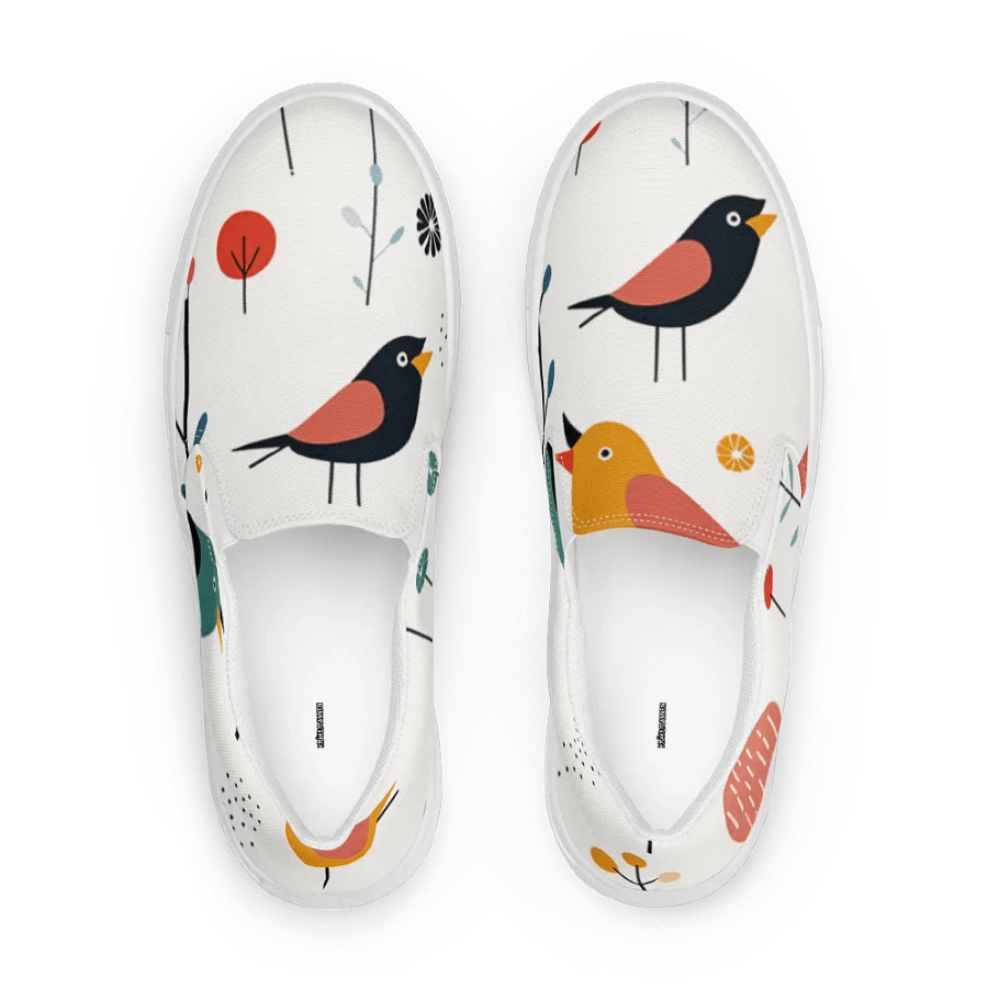 WOMEN'S SLIP-ON CANVAS SHOES 🐦‍⬛ Sweet Bird Harmony product image (9)