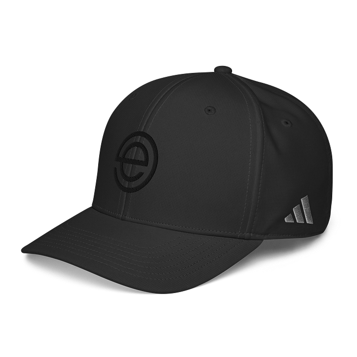 Ecamm Adidas Black on Black hat product image (2)