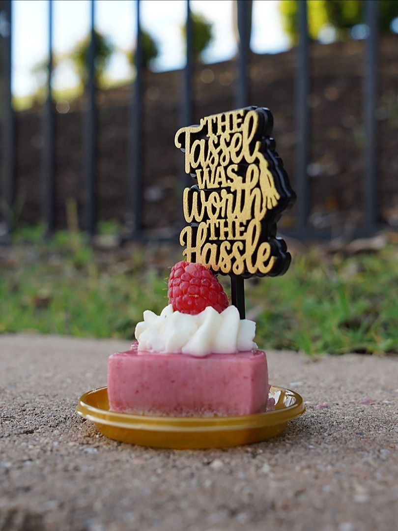 The Tassel Was Worth the Hassle - Graduation Topper - Laser Cut Design File product image (6)