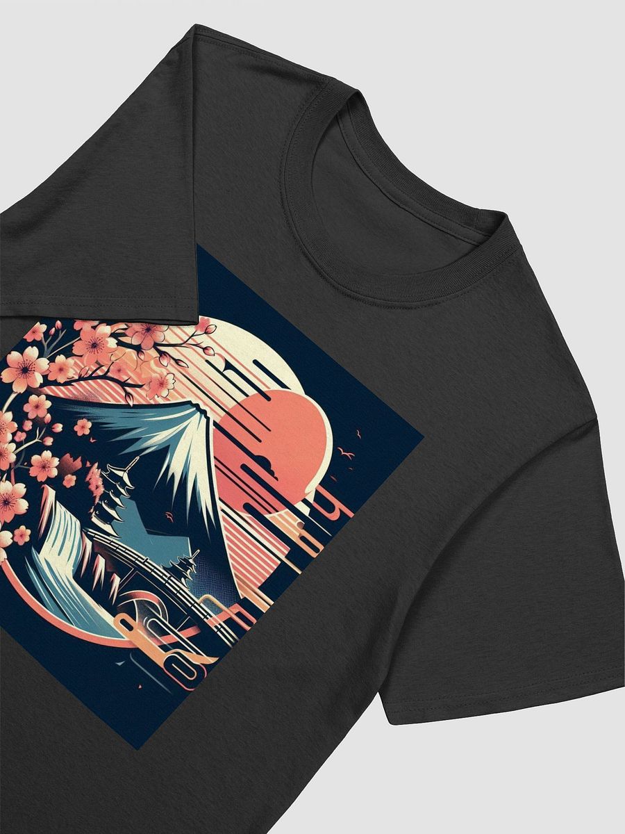 Fuji Wave Cherry Blossom T-Shirt product image (11)